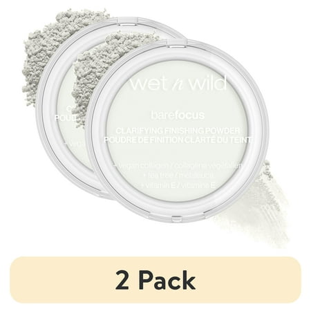 (2 pack) Wet N Wild Bare Focus Clarifying Finishing Powder