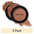 thumbnail image 1 of (2 pack) Wet n Wild Color Icon Blush Makeup, Naked Brown, 0.21 oz, Infused with Jojoba Oil, Cruelty-Free, 1 of 14