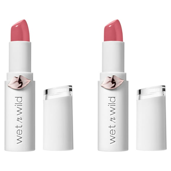 (2 pack) wet n wild Mega Last High-Shine Lip Color, Pinky Ring