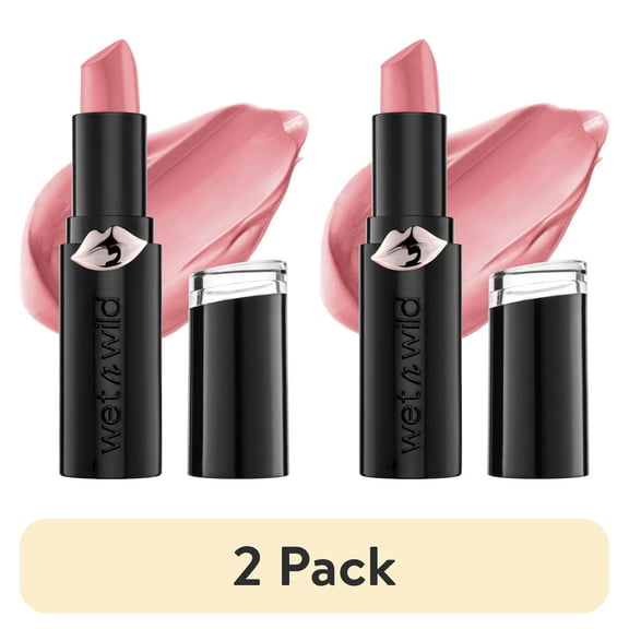 (2 pack) wet n wild Mega Last Matte Lip Color - Think Pink