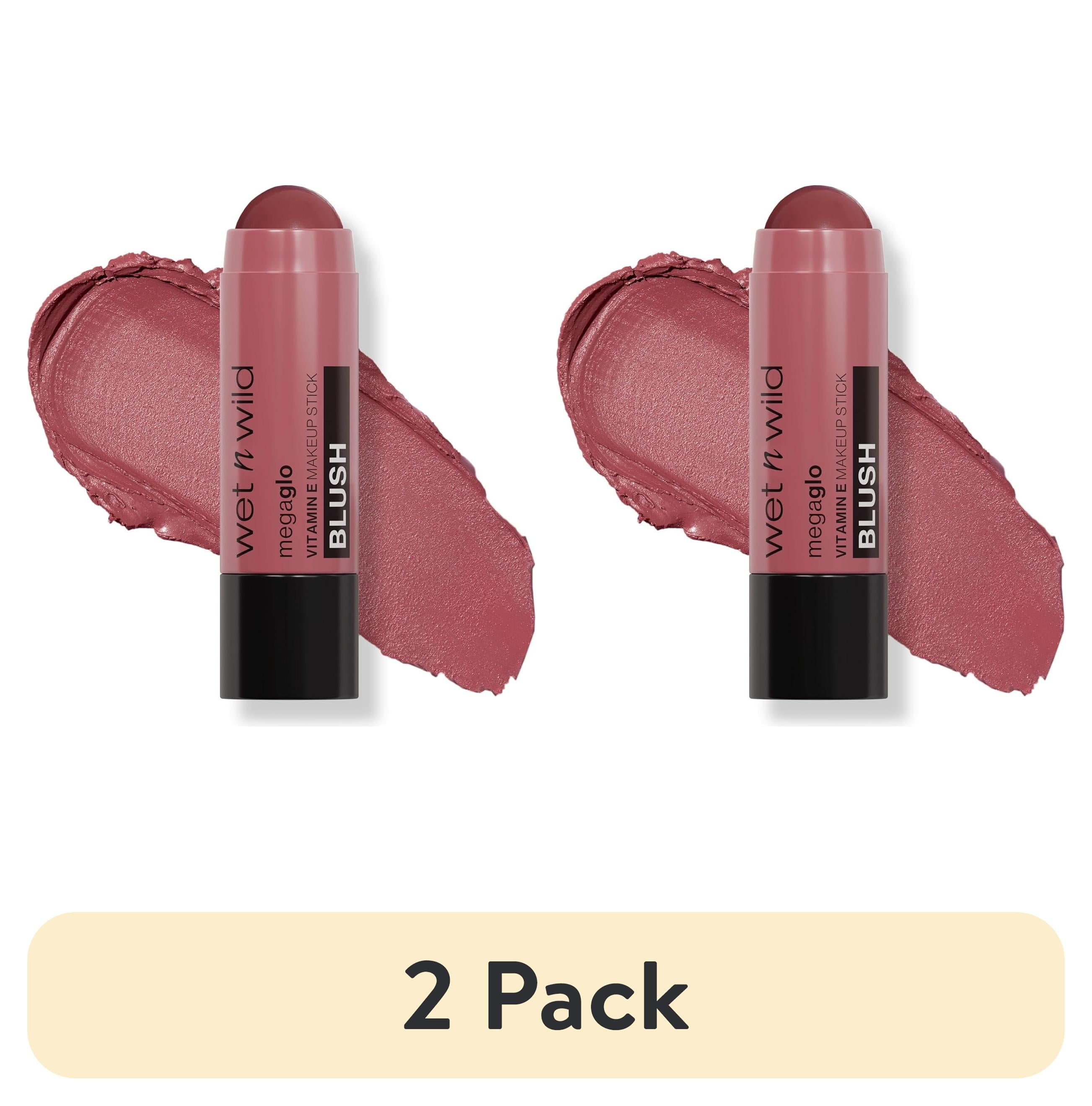 (2 pack) Wet n Wild Mega Glo Vitamin E Blush Makeup Stick - Say It Ain't Rose