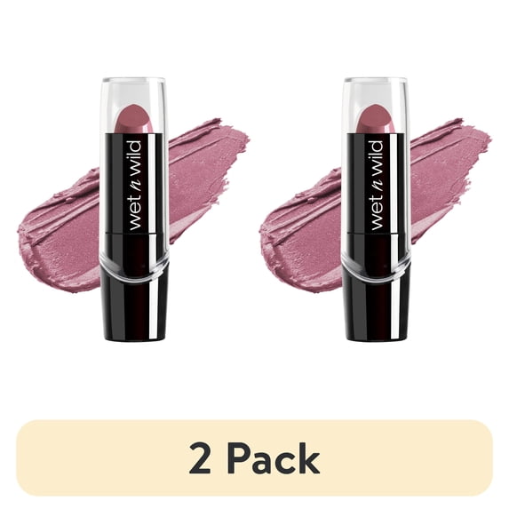 (2 pack) wet n wild Silk Finish Lipstick - Secret Muse