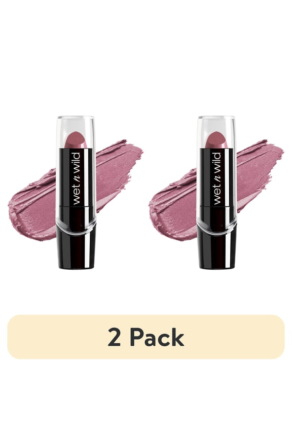 (2 pack) wet n wild Silk Finish Lipstick - Secret Muse