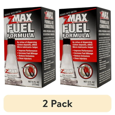 (2 pack) zMAX 6oz Fuel Treatment