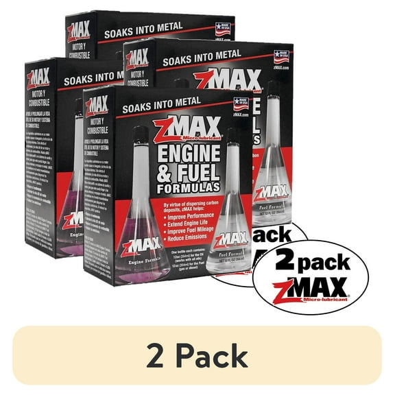 (2 pack) zMAX Engine & Fuel Formula Kit 12oz - 2 Pack