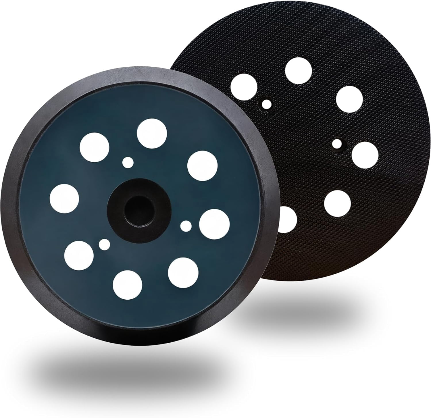2 packs of 5-inch 8-hole replacement sandpaper pads suitable for sanders - 5-inch hook-and-loop sandpaper pads suitable for 5010, 5030/, 5031, 5041, 01 random orbital sanders