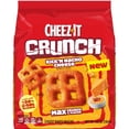thumbnail image 1 of 2 packs-Cheez-It Crunch Kick'n Nacho Cheese Cheesy Baked Snacks, Lunch Snacks, 6.5 oz, 1 of 1