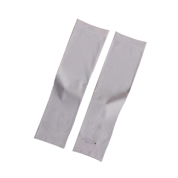 2 pairs Ice Silk Sleeve Sun Protection Hand Protector Cuff for outdoor sports