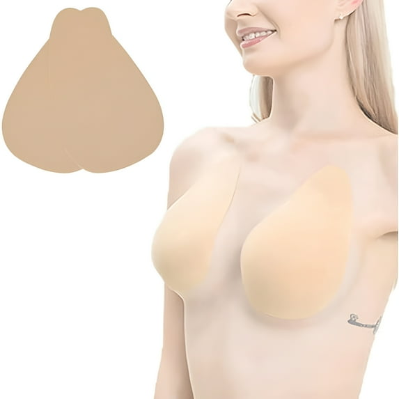2 pairs Invisible Breast Lift Tape Adhesive Sticky Push Up Bra for A-E Cup Large Breast