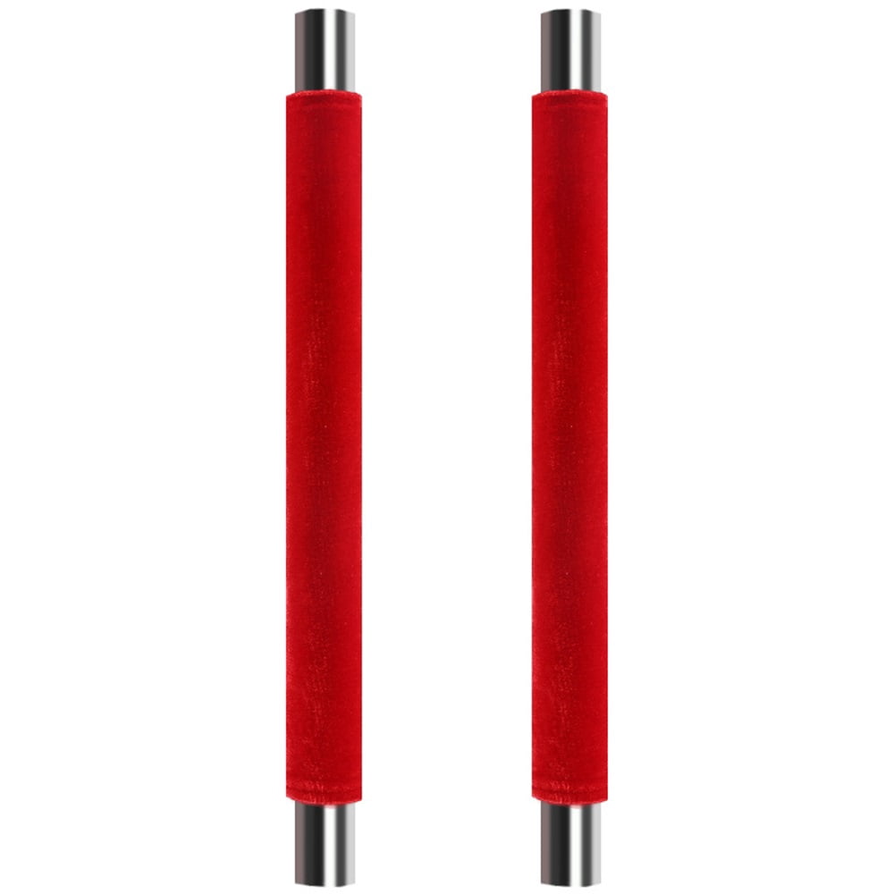 2 pairs Refrigerator Door Handle Covers,Keep Your Kitchen Appliance Clean from Smudges, Fingertips, Drips, &Food Stains, Perfect for Dishwashers (Red)