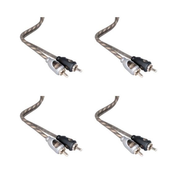 2 pairs of RFI-10 10 Ft Twisted Pair Signal Cables