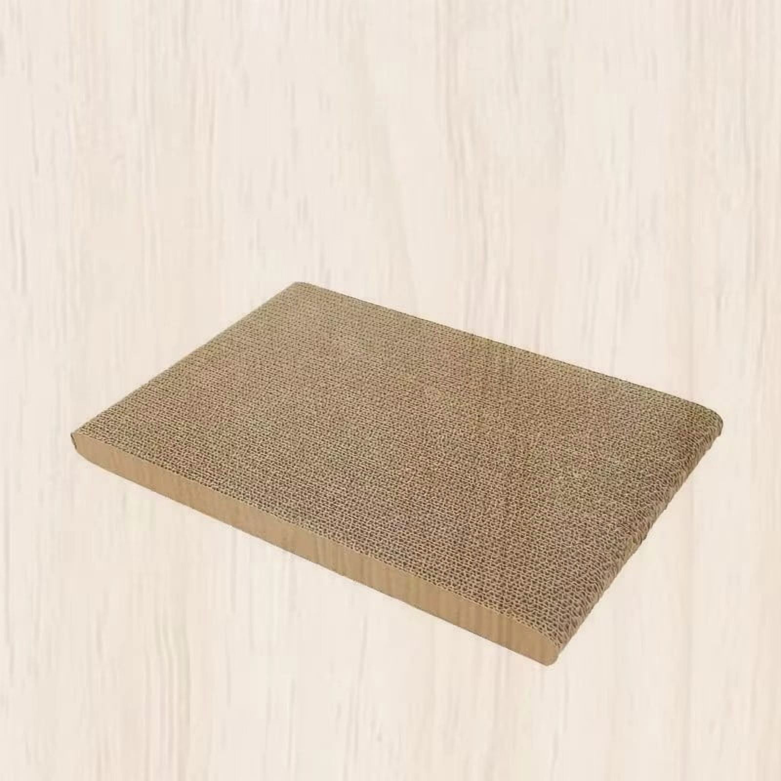 2-panel Cat Scratch Cardboard Cat Scratch Pad Lounge Sofa Bed Column Replacement Board