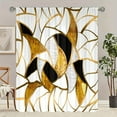 2 panels Geometric Abstract Curtains for Bedroom Living Room Floorto