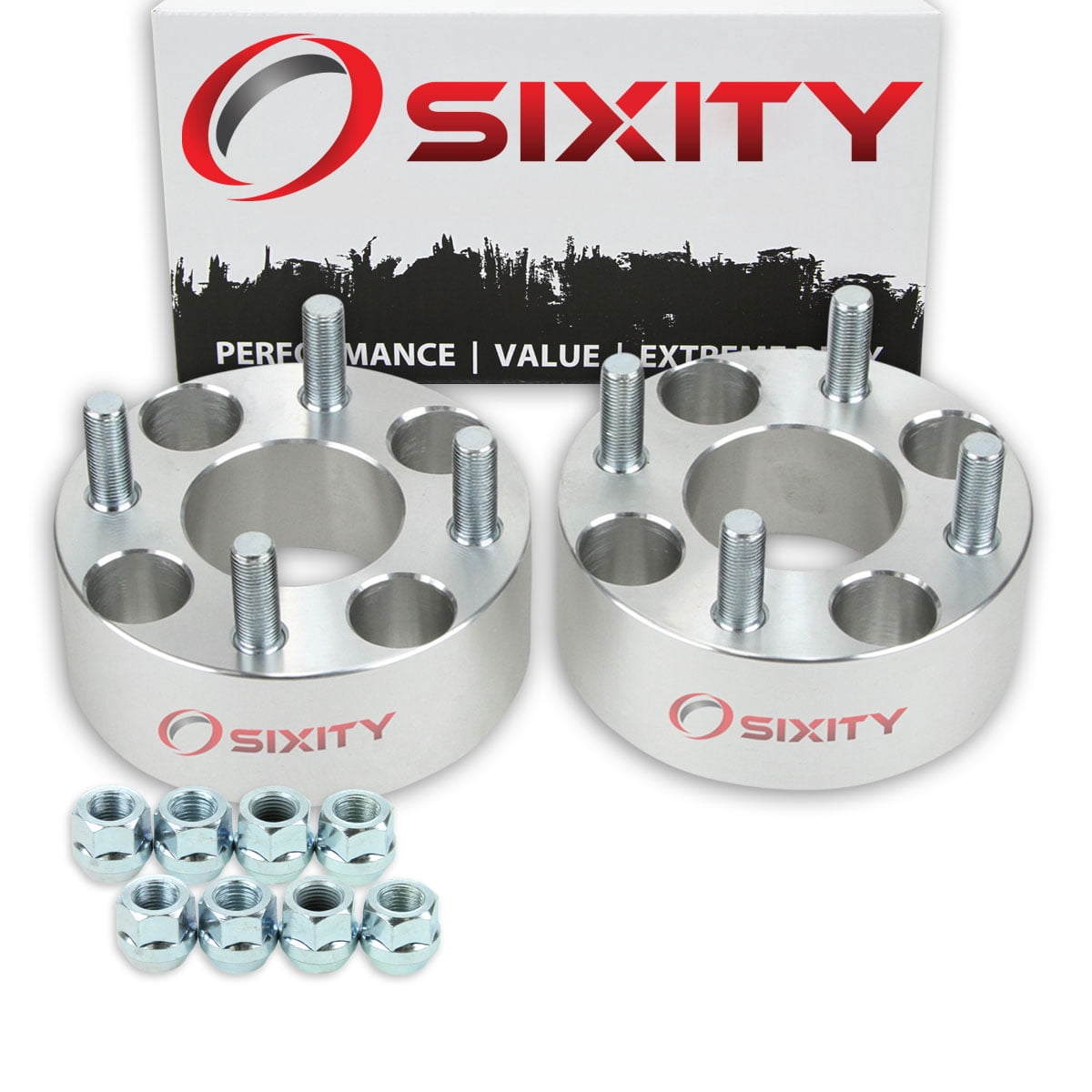 2 pc 2 Inch Wheel Spacers compatible with GrassCar Golf Cart 4/4.0 ...