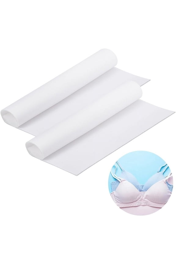 2 pc 2pcs Bra Foam Fabric 40x40cm Sponge Underwear for Cosplay Costume Clothes Dress Breast Pad Bra Cup Pad