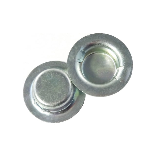 Retainer Cap 2 pc, 3/4 (0.750) inch Zinc Coated Push On Pal Cap Nuts Roller Shafts ...