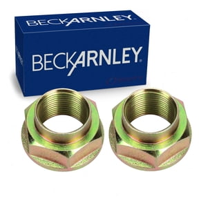 2 pc Beck/Arnley Front Axle Nuts compatible with Subaru Outback 2000-2013