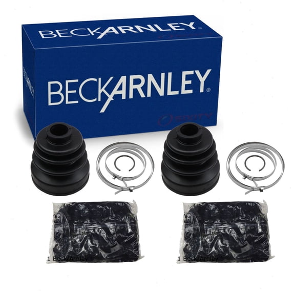 2 pc Beck/Arnley Front Inner CV Joint Boot Kits compatible with Honda Accord 2.4L 3.0L L4 V6 1990-2012