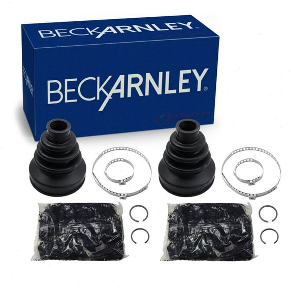 2 pc Beck/Arnley Front Inner CV Joint Boot Kits compatible with Honda Civic 1.6L 1.7L 1.8L 2.0L L4 1992-2011