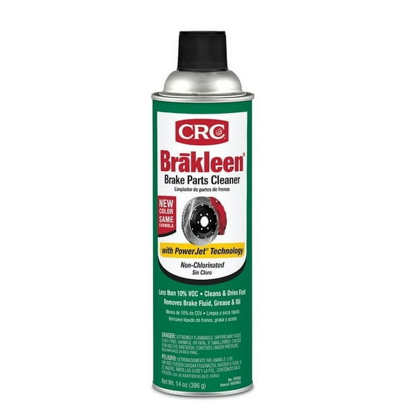 2 pc CRC Brakleen Brake Parts Cleaner 14 oz