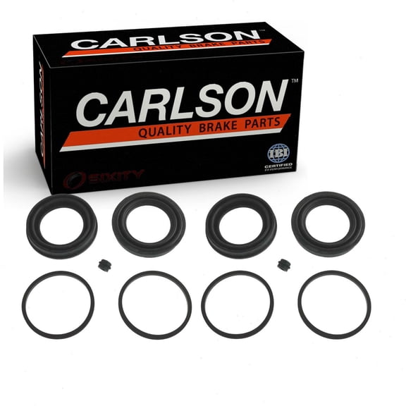 2 pc Carlson Front Brake Caliper Repair Kits compatible with Chrysler Town & Country 2012-2016