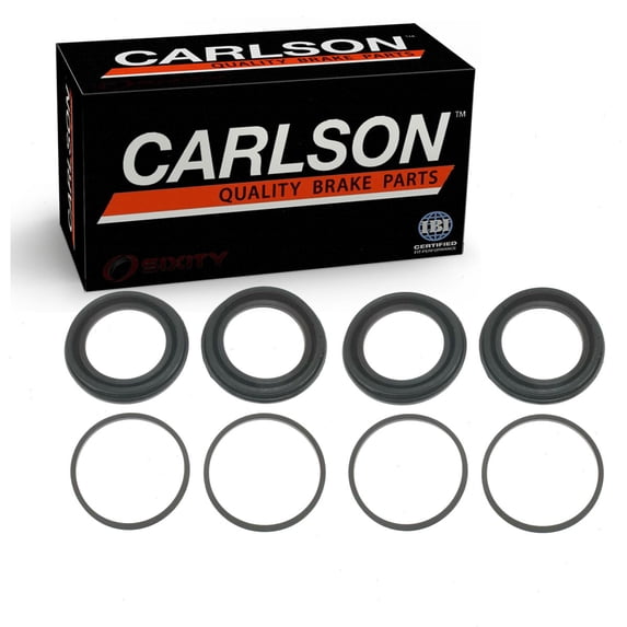 2 pc Carlson Front Brake Caliper Repair Kits compatible with Ford F-250 Super Duty 2005-2010