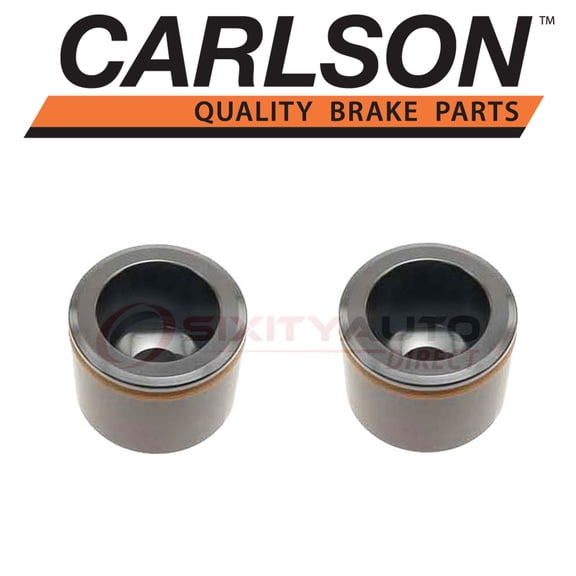 2 pc Carlson Front Disc Brake Caliper Pistons compatible with Dodge Grand Caravan 2013-2016