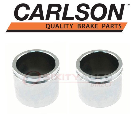 2 pc Carlson Front Disc Brake Caliper Pistons compatible with Hyundai Elantra Coupe 2013-2014