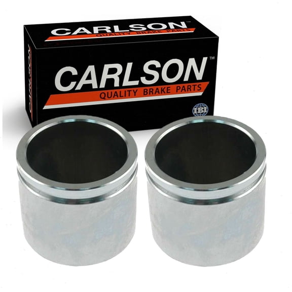 2 pc Carlson Front Disc Brake Caliper Pistons compatible with Hyundai Elantra Coupe 2013-2014