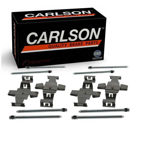 2 pc Carlson Front Disc Brake Hardware Kits compatible with Chrysler 300 2014