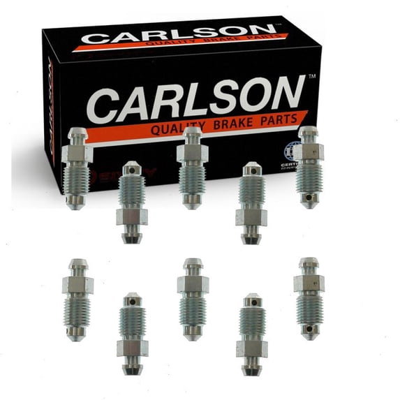 2 pc Carlson Rear Brake Bleeder Screws compatible with Dodge Grand Caravan 2013-2020
