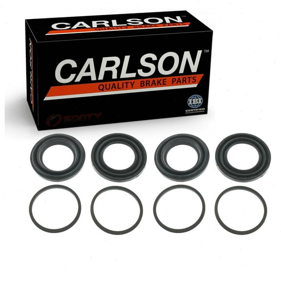 2 pc Carlson Rear Brake Caliper Repair Kits compatible with Chevrolet Silverado 1500 2001-2013