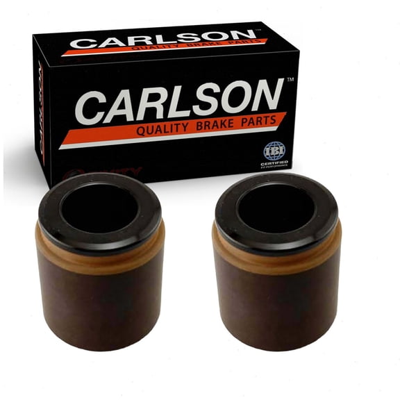 2 pc Carlson Rear Disc Brake Caliper Pistons compatible with Jeep Wrangler 2018-2022