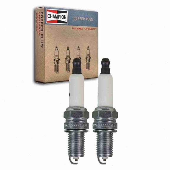 2 pc Champion 449 Copper Plus Spark Plugs for RA7YC Ignition Wire Secondary Fits select: 2013-2018 CHEVROLET SPARK, 2001-2006 BMW M3