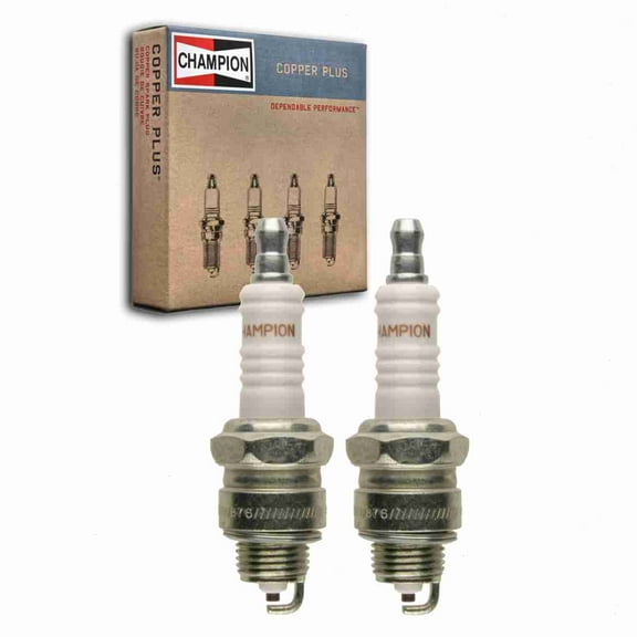 2 pc Champion 58 Copper Plus Spark Plugs for 14-82 4036 4236 45S 46S 7916 7919 A82 AR82 BPM7 BPR4S15 R45S R46S R46SX R46SZ R47S RJ18YC W10F W10FC W14PRU W14PU W9F W9FC W9PRU W9PU WR10F WR10FC WR9F