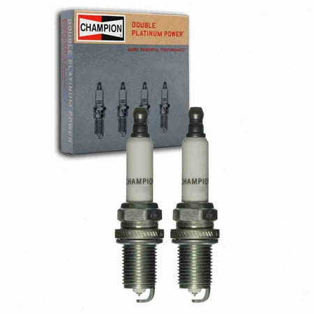 2 pc Champion 7070 Double Platinum Spark Plugs for NLP100320 RC11PYPB4 Ignition Wire Secondary Fits select: 2005-2008 TOYOTA COROLLA, 2001-2009 TOYOTA PRIUS