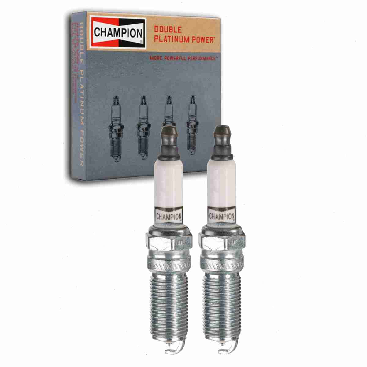 2 pc Champion 7437 Double Platinum Spark Plugs for 12565996 41-103 41 ...