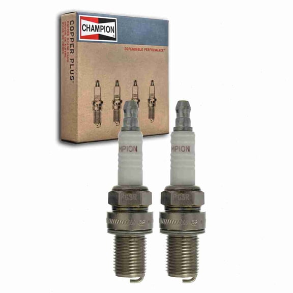 2 pc Champion 791 Spark Plugs for C57YC R5672-10 Ignition Wire Secondary