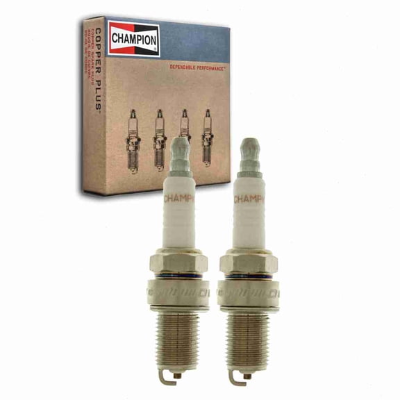 2 pc Champion 792 Spark Plugs for C59YC R5672-9 W2D Ignition Wire Secondary