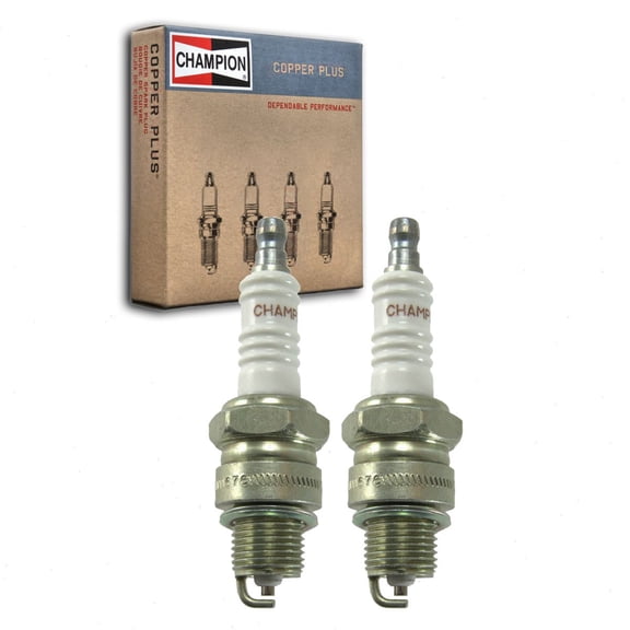 2 pc Champion 806 Copper Plus Spark Plugs for BP4HS L92YC Ignition Wire Secondary
