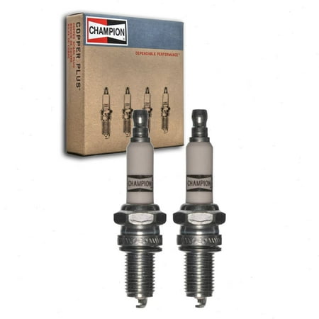 2 pc Champion 8815-1 PowerSport Spark Plugs for 8815 Ignition Wire Secondary