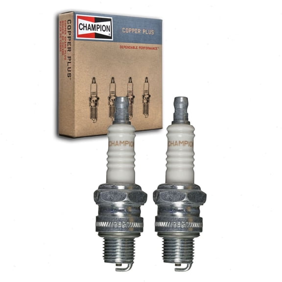 2 pc Champion 941M Copper Plus Spark Plugs for QL77CC Ignition Wire Secondary