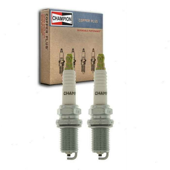 2 pc Champion 980 Copper Plus Spark Plugs for XC92YC Ignition Wire Secondary