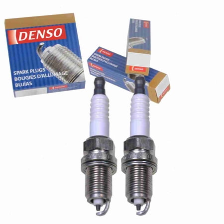 2 pc DENSO 3167 Standard Spark Plugs for 4609 076 5602 7275 98079-541-4G 98079-541-5G KJ14CR-L11 Ignition Wire Secondary Fits select: 1992-1999 HONDA CIVIC
