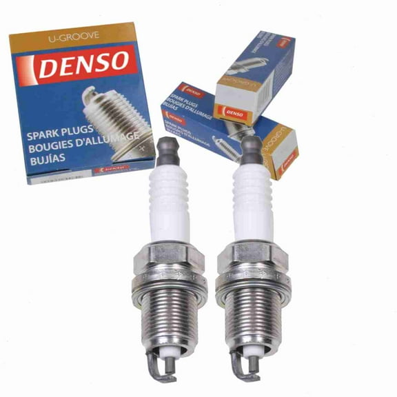 2 pc DENSO 3235 Standard U-Groove Spark Plugs for J3239652 QJ16AR-U Ignition Wire Secondary Fits select: 1997-2003 DODGE RAM 1500, 2000-2002 DODGE RAM 2500