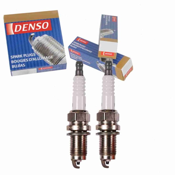 2 pc DENSO 3374 Standard Spark Plugs for 12290-PND-A01 9807B-561-7W KJ20DR-M11 Ignition Wire Secondary Fits select: 2003-2007 HONDA ACCORD, 2002-2009 HONDA CR-V