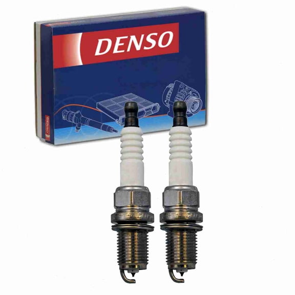 2 pc DENSO 3412 Spark Plugs for 0000-18-BP01 0000-18-JE41 AGSP32C BP01-18-110 BP02-18-110 BP11-18-110 BP13-18-110 BP13-18-110A JE41-18-110 SK16PR-E11 Z6B7-18-110 ZJY6-18-110 Ignition Wire Secondary