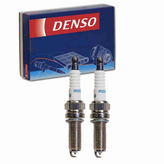2 pc DENSO 3423 Spark Plugs for 8-97311-393-0 SXU16HPR-9 Ignition Wire Secondary Fits select: 2004 ISUZU RODEO, 2004 ISUZU AXIOM