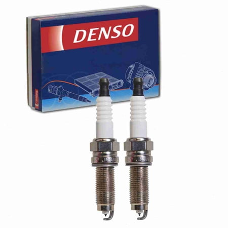 2 pc DENSO 3461 Spark Plugs for 101 905 622 12290-R40-A01 12290-R40-A02 12290-R70-A01 12290-R70-A02 18846-11070 7B0 905 600 A 955 170 220 90 SP149125AD SXU22HCR11S Ignition Wire Secondary