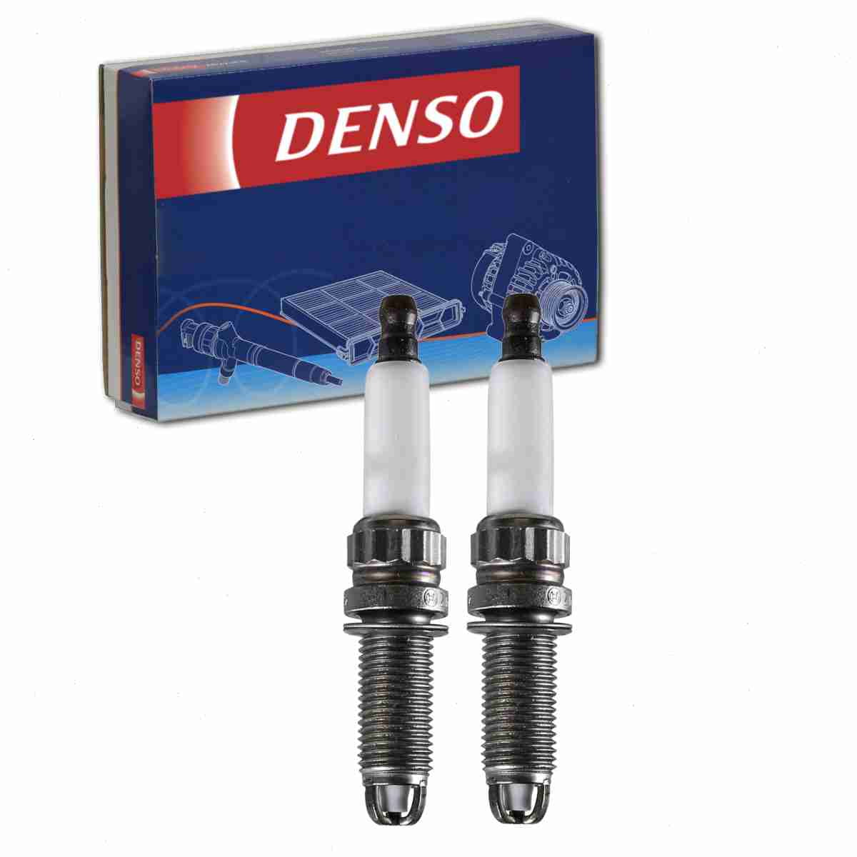 その他 No 2 pc DENSO 3501 Spark Plugs for 18847-08220 ZXU22HCR8 Ignition